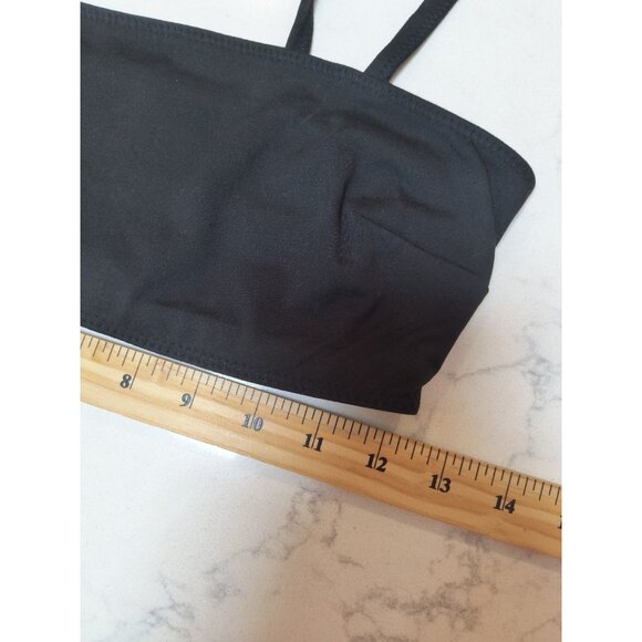 Free People Movement Sports Bra Womens Size M Black Athletic Run Yoga Sample - Picture 6 of 8